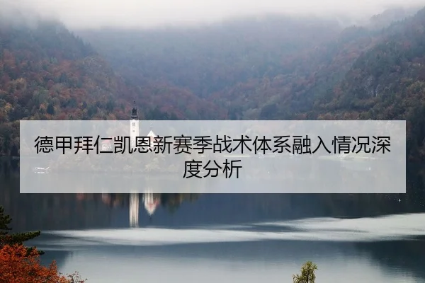 德甲拜仁凯恩新赛季战术体系融入情况深度分析